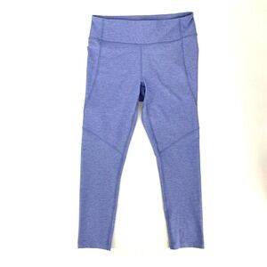Outdoor‎ Voices TechSweat 3/4 Leggings Blue Size Medium EUC